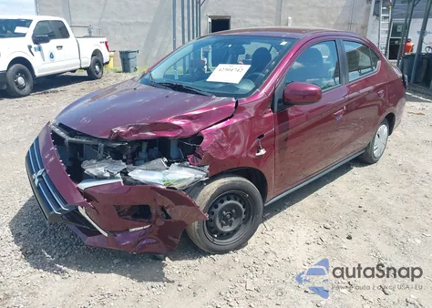 2023 Mitsubishi Mirage G4 Black Edition/Es/Le from USA, damaged, VIN ML32FUFJ0PHF01177